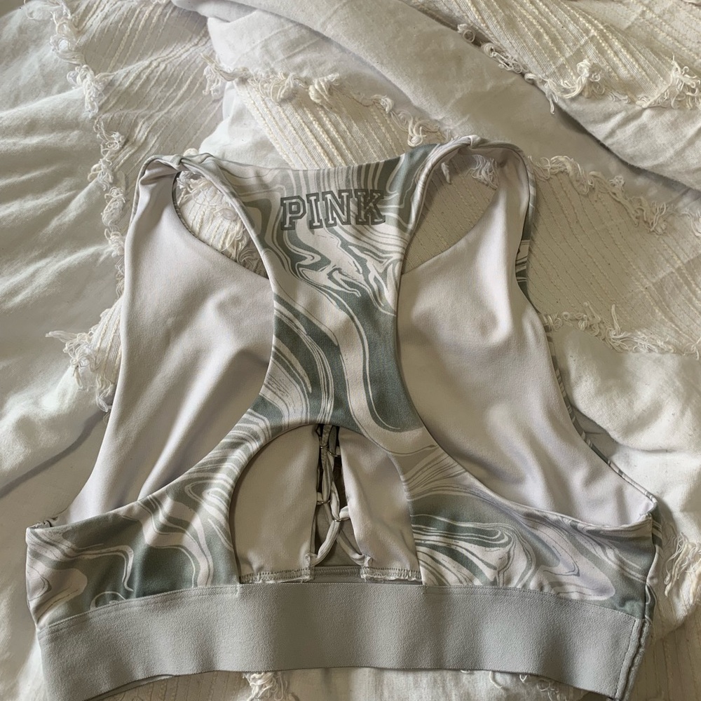 Pink Sports Bra